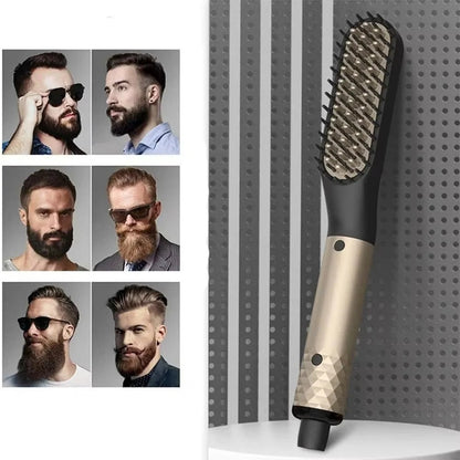 Effortless Beard Styler with Quick Heating Technology