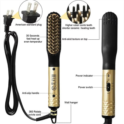 Effortless Beard Styler with Quick Heating Technology