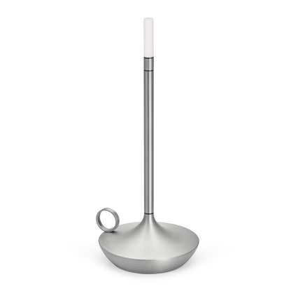 Portable LED Table Lamp with Rechargeable Battery and Elegant Design