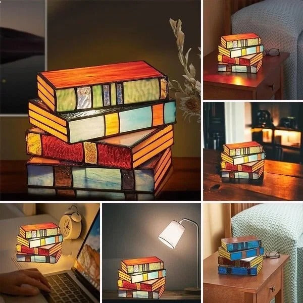 Literary-Inspired LED Table Lamp for Cozy Ambiance