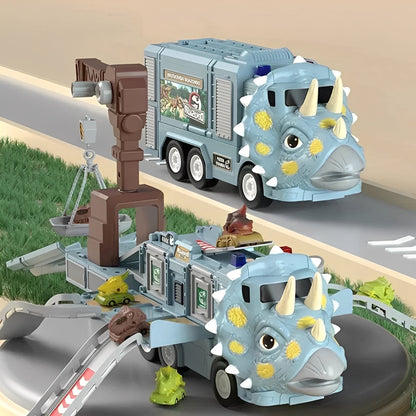Transforming Dinosaur Adventure Truck for Kids