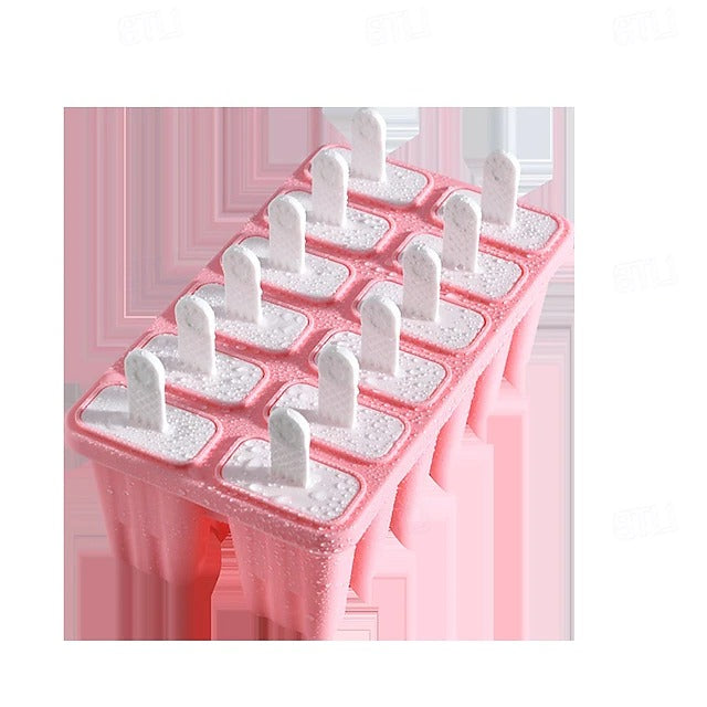 Versatile Silicone Ice Pop Maker with Reusable Sticks for Homemade Treats