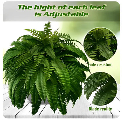 Realistic Outdoor Faux Fern for Vibrant Displays