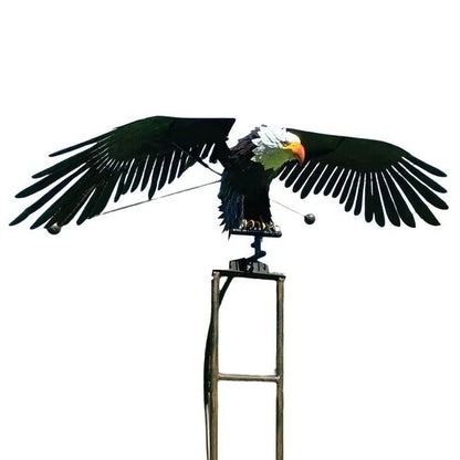Elegant Kinetic Bird Sculpture for Outdoor Spaces
