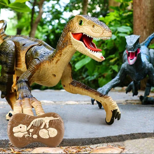 Interactive Walking Dinosaur Toy with Roaring Sounds