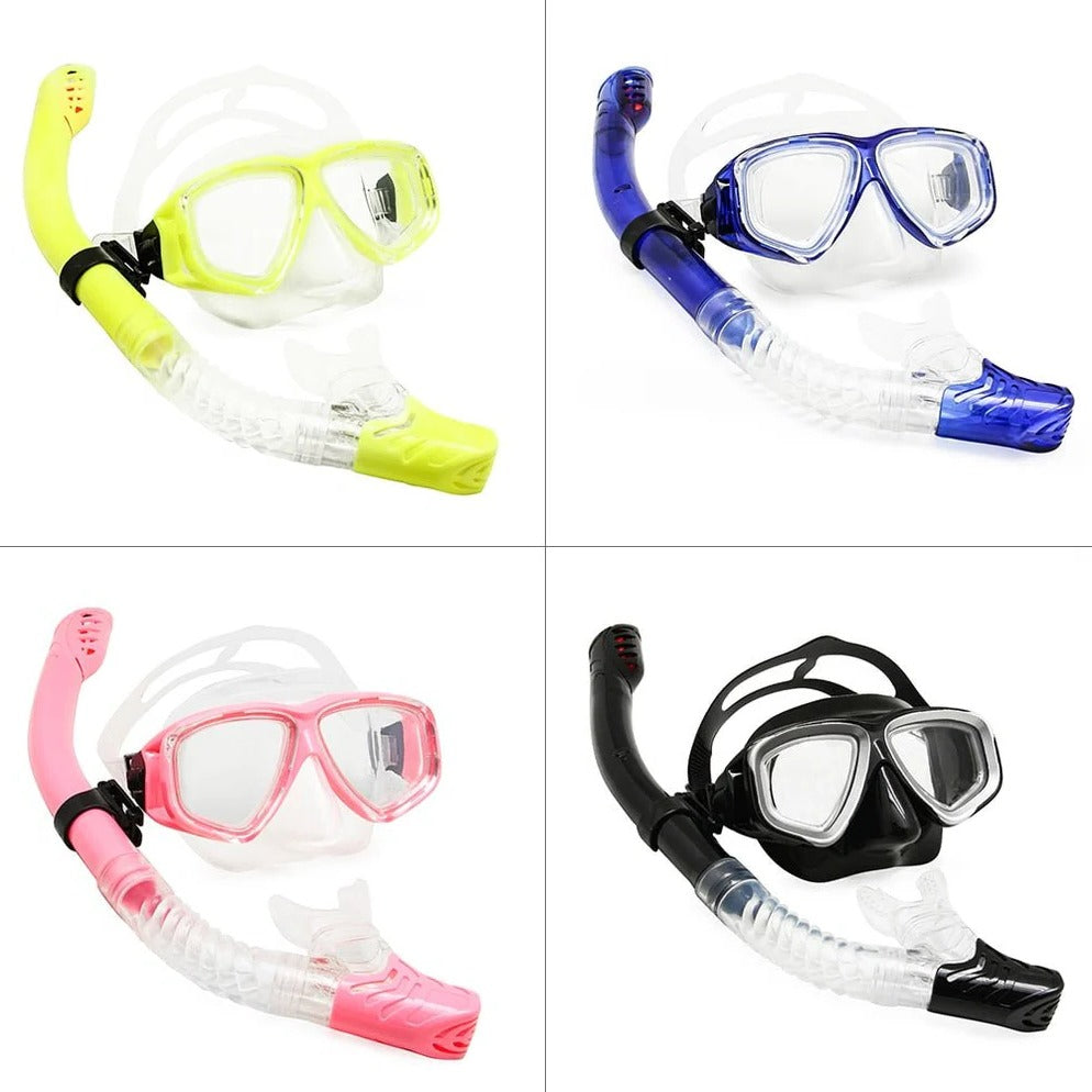 Premium Dive Mask with Adjustable Silicone Seal for Clear Vision