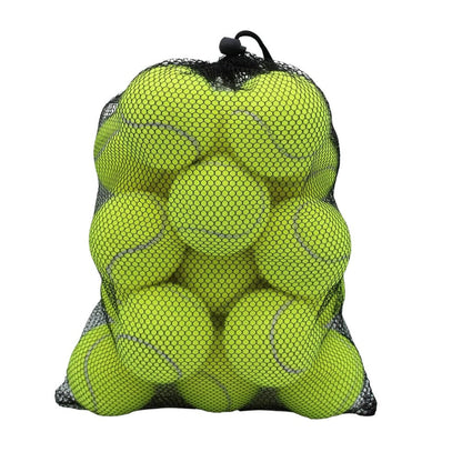 Ultimate Tennis Training Balls with Mesh Storage Bag - Set of 20