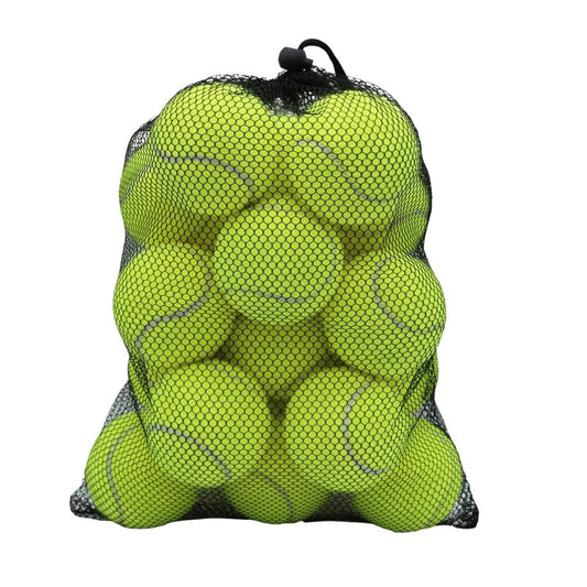 Ultimate Tennis Training Balls with Mesh Storage Bag - Set of 20