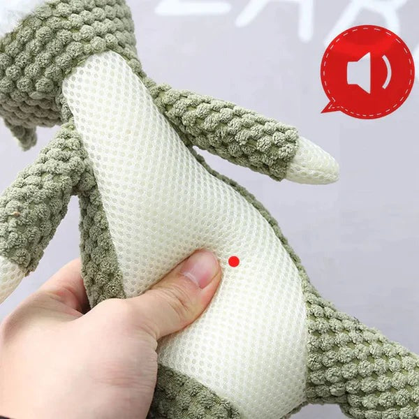Durable Denim Chew Toy for Energetic Pups