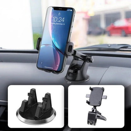 Secure Dashboard Phone Holder with Grip Technology
