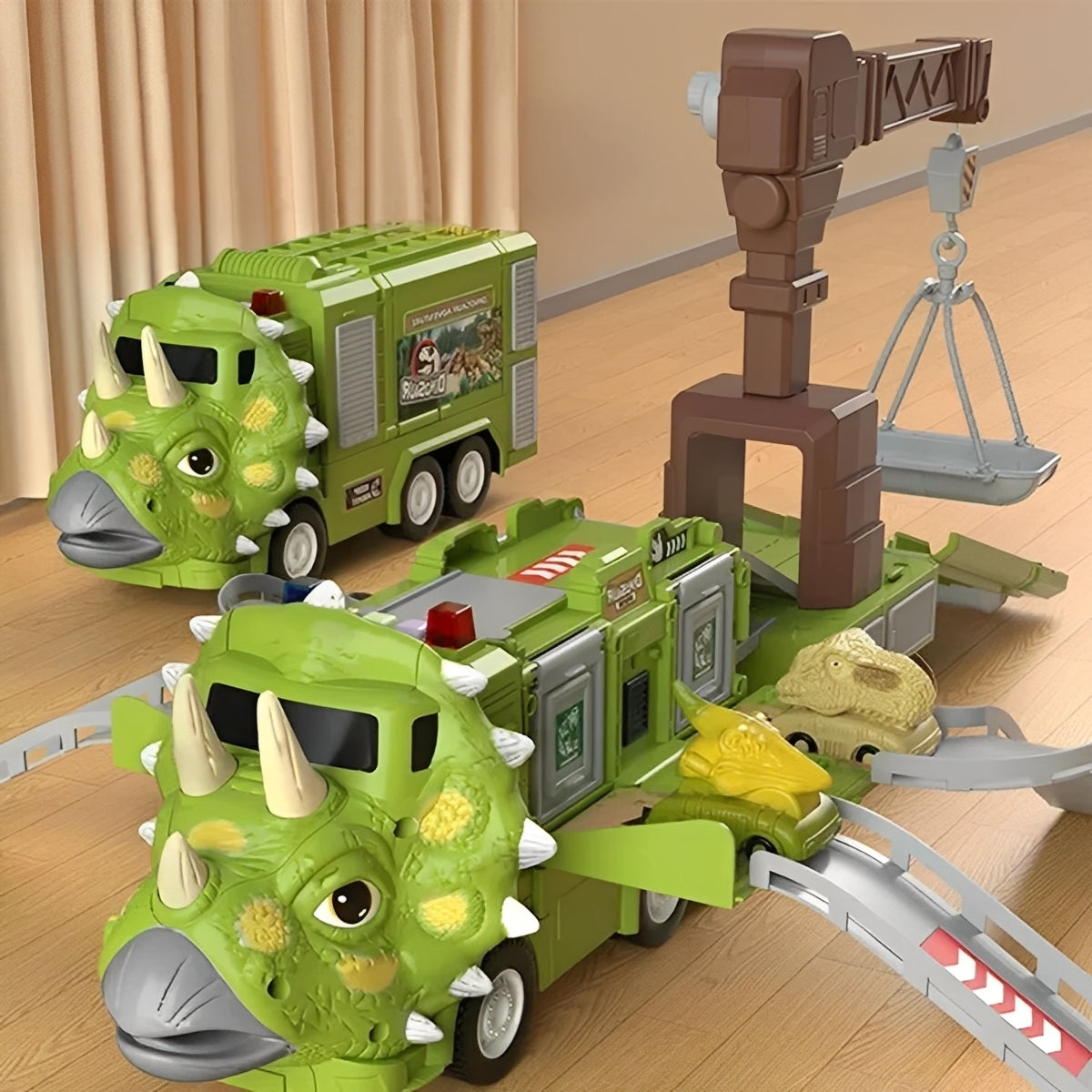 Transforming Dinosaur Adventure Truck for Kids