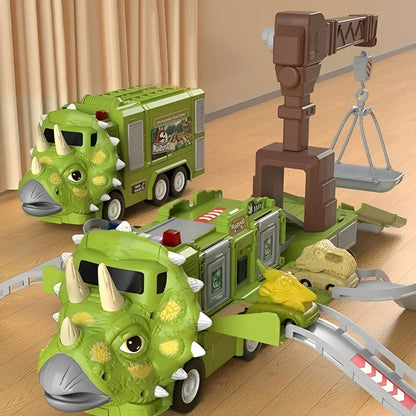 Transforming Dinosaur Adventure Truck for Kids