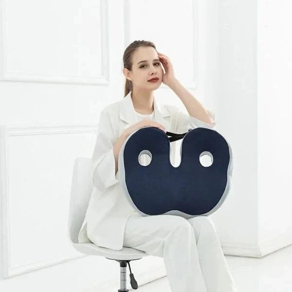 Ergonomic Memory Foam Seat Cushion with Custom Support