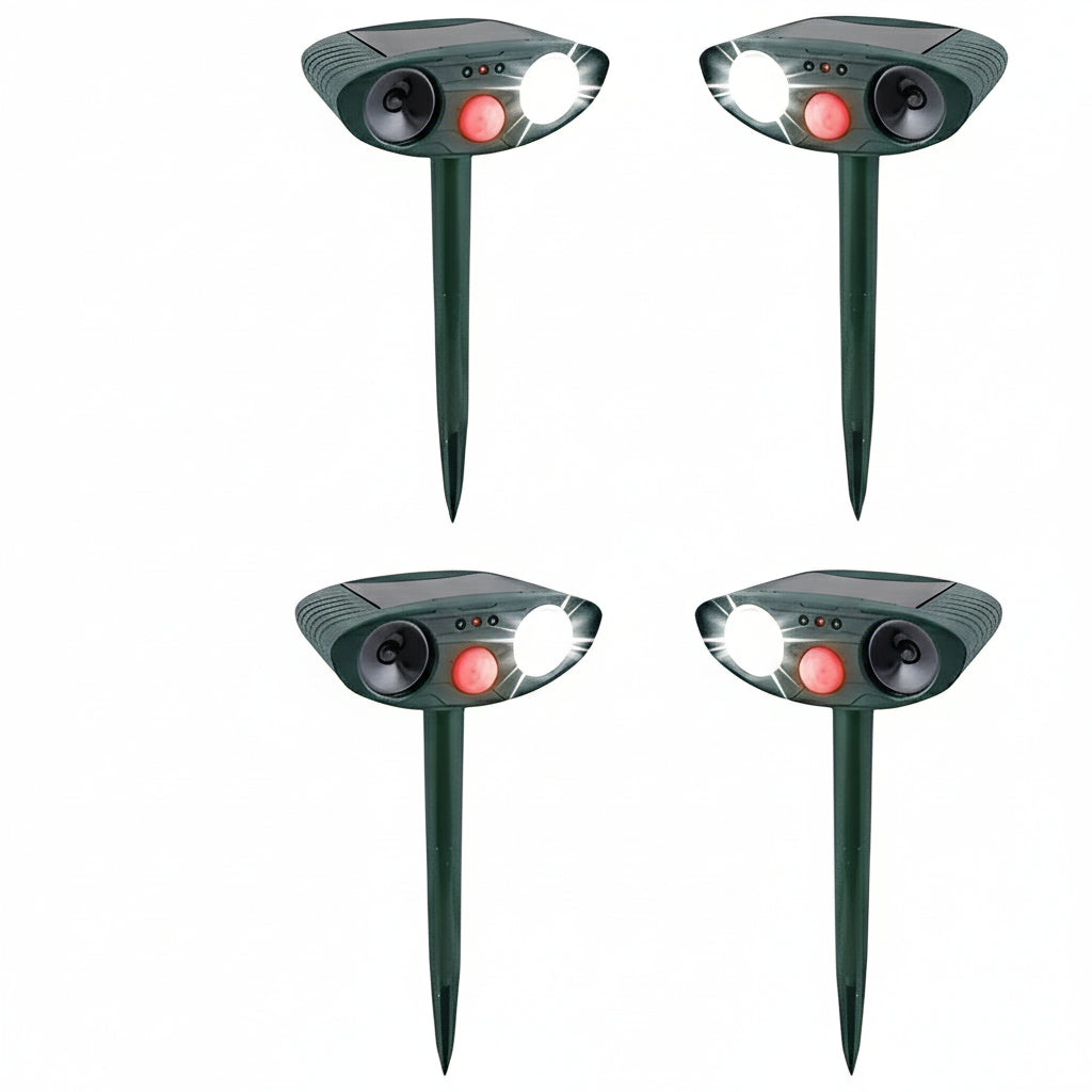 Eco-Friendly Motion-Activated Pest Control Set of 4