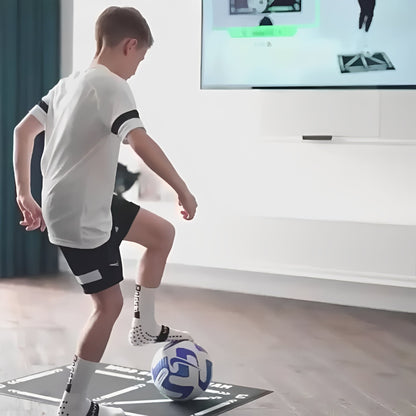 Soccer Skills Development Mat with Interactive Video Coaching