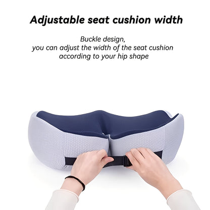 Ergonomic Memory Foam Seat Cushion with Custom Support