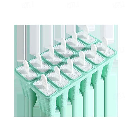 Versatile Silicone Ice Pop Maker with Reusable Sticks for Homemade Treats