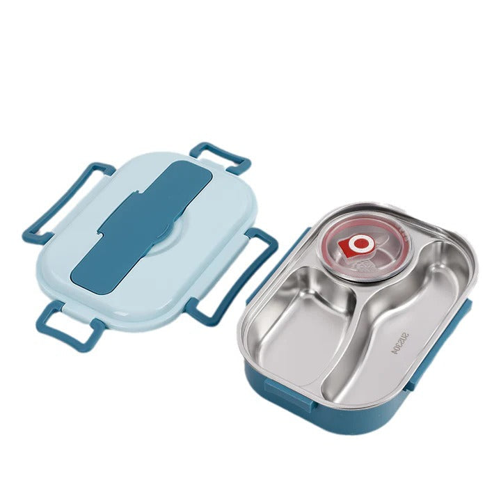 Insulated Stainless Steel Lunch Container with Compartments