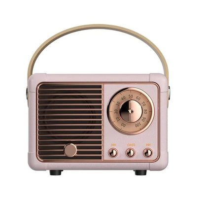 Chic Portable Bluetooth Speaker with Enhanced Bass Performance