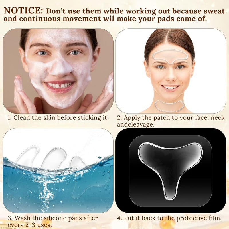 Revitalizing Chest Care Patch for Youthful Skin