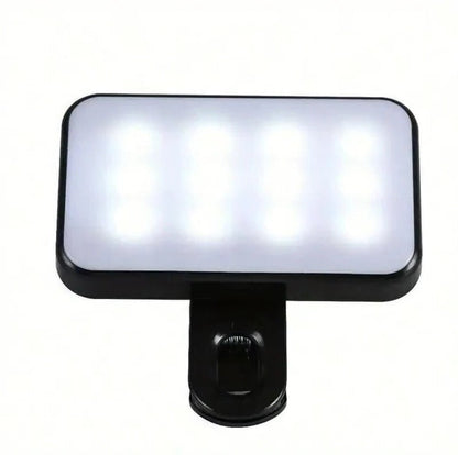 Portable Clip-On LED Light for Stunning Selfies and Videos