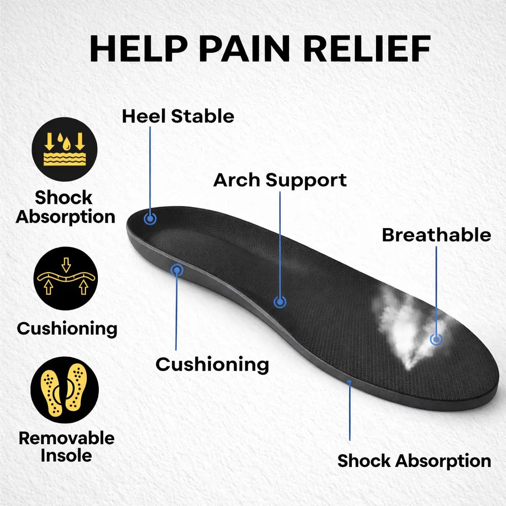 Men's Comfort-Boost Athletic Sneakers with Arch Support