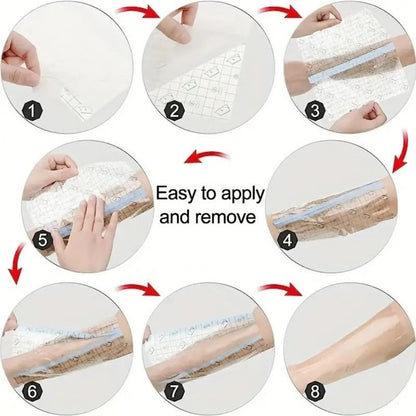 Clear Waterproof Skin Protectors for Tattoos and Everyday Use