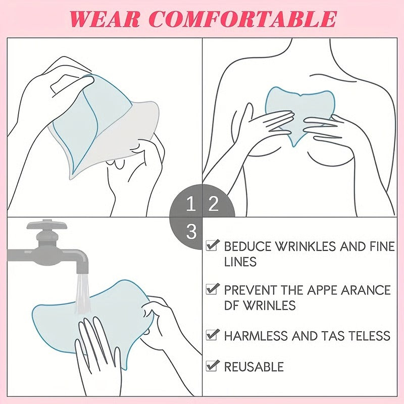 Revitalizing Chest Care Patch for Youthful Skin