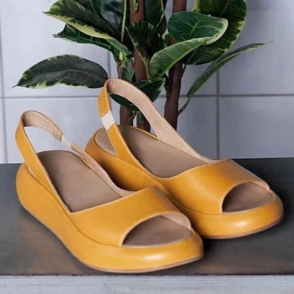 Everyday Open-Toe Women's Sandals with Stretch Band