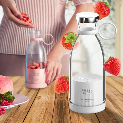 Travel-Ready USB Rechargeable Blender for Smoothies