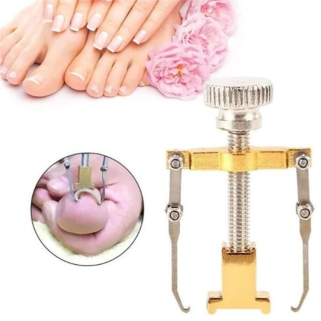 Dual Stainless Steel Toenail Straightening Tool Set for Home Care
