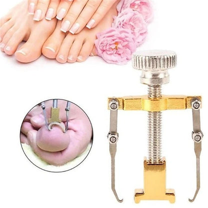 Dual Stainless Steel Toenail Straightening Tool Set for Home Care