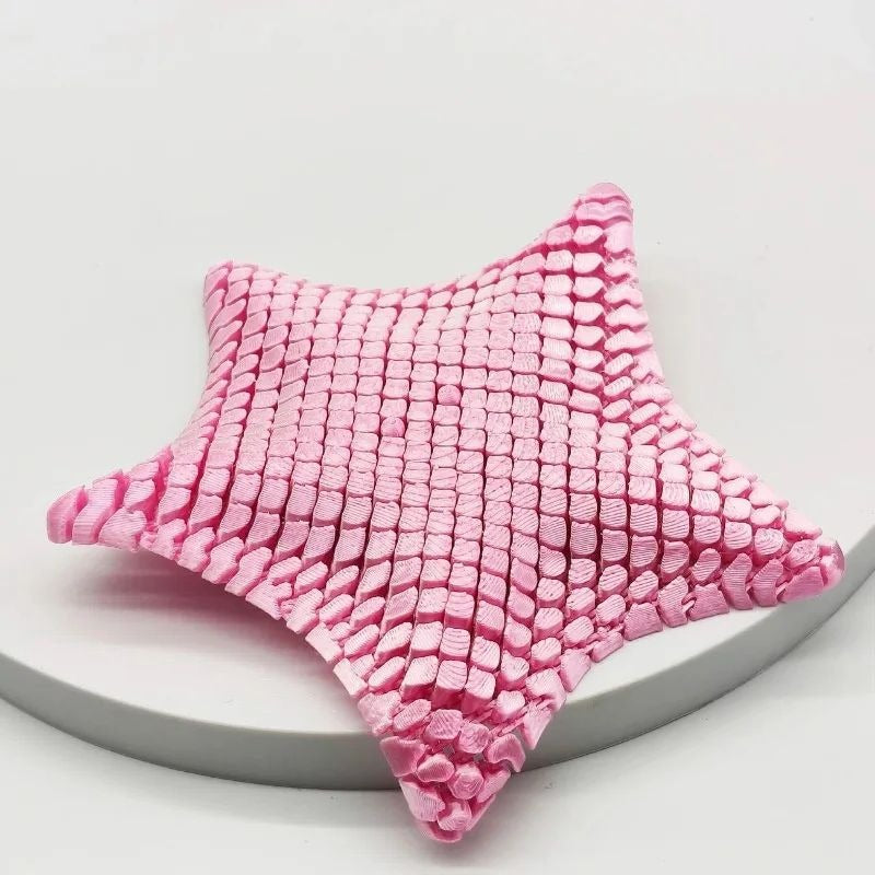 Flexible Star Shaped Fidget Toy for Stress Relief and Fun