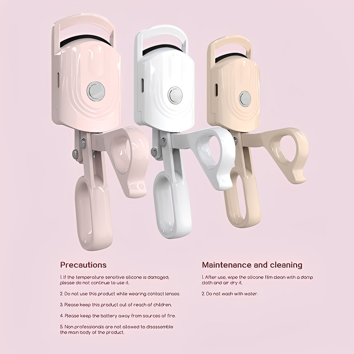 Instant Heat Electric Lash Curler for Stunning Eyes