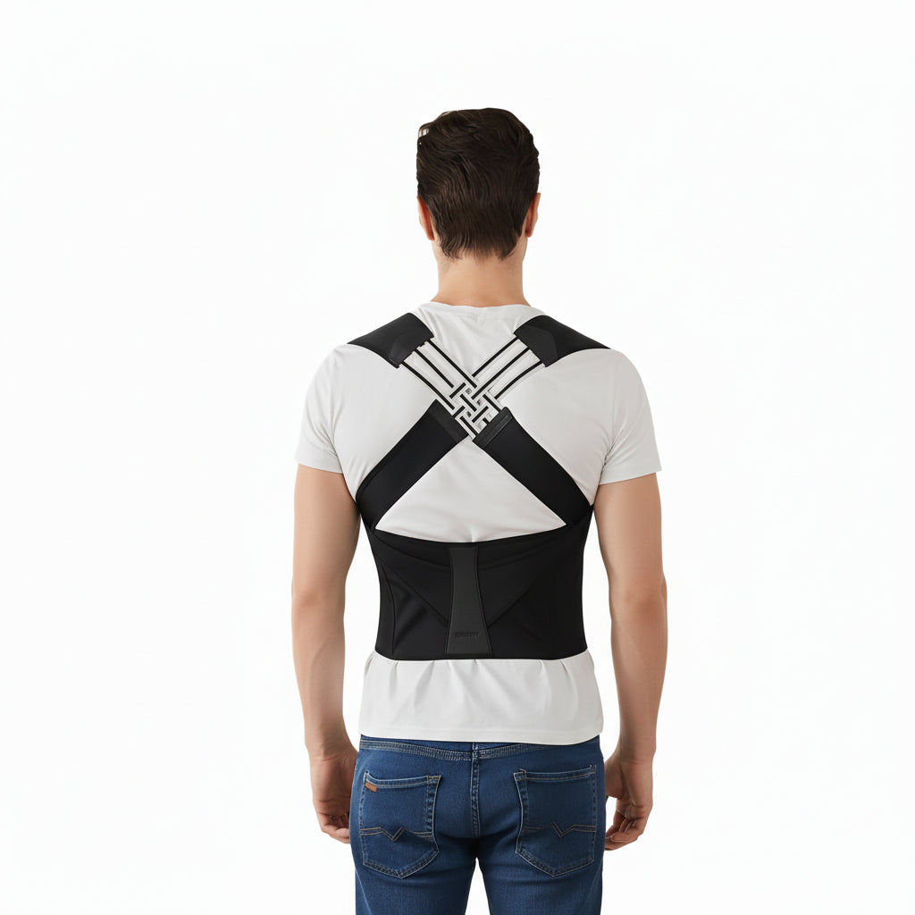 Slim Fit Posture Corrector with Customizable Straps