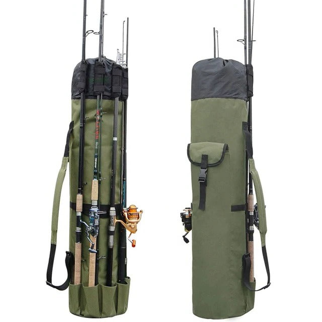 Versatile Fishing Gear Carrier with Shoulder Strap