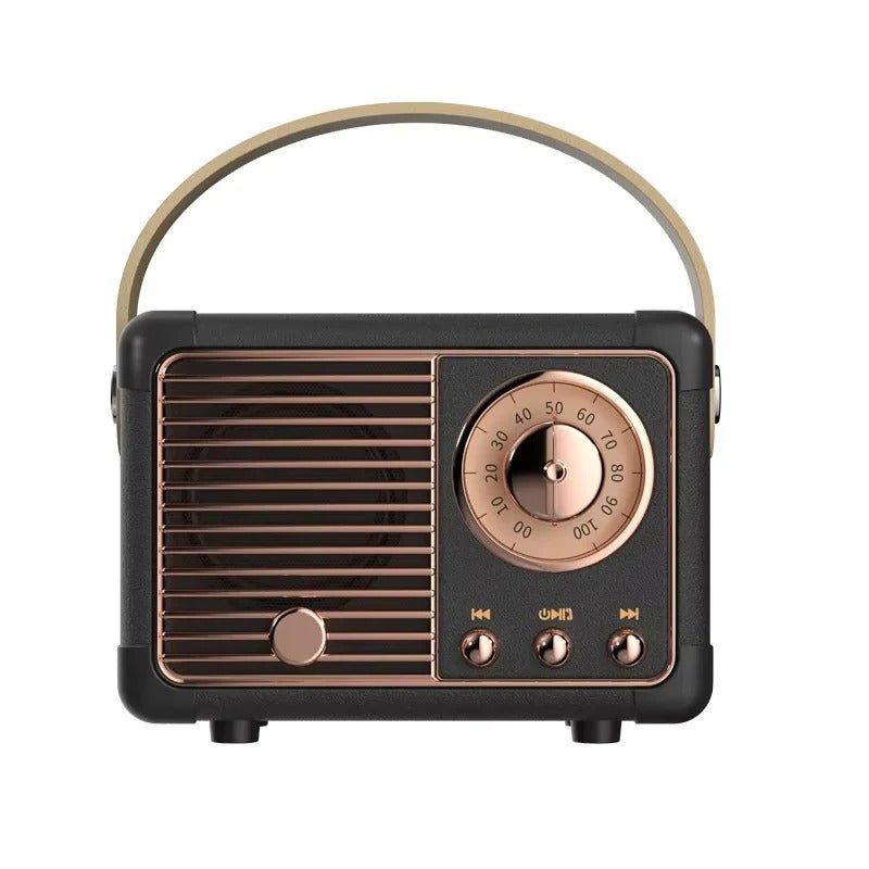 Chic Portable Bluetooth Speaker with Enhanced Bass Performance