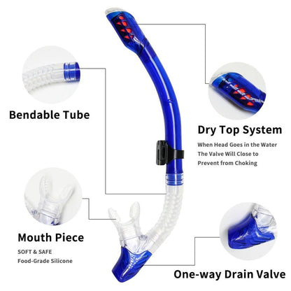 Premium Dive Mask with Adjustable Silicone Seal for Clear Vision