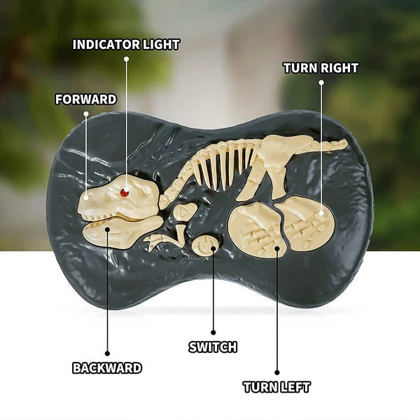 Interactive Walking Dinosaur Toy with Roaring Sounds