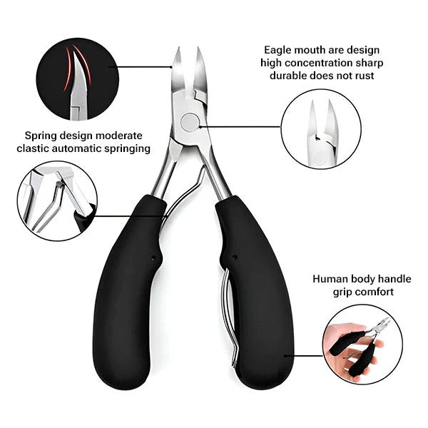 Professional Nail Care Kit with Durable Stainless Steel Tools