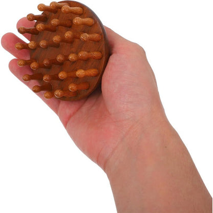 Sandalwood Dual-Action Hair and Scalp Wellness Tool