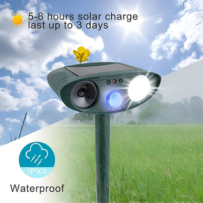 Eco-Friendly Motion-Activated Pest Control Set of 4