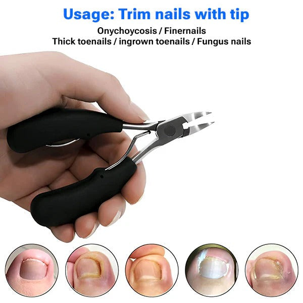 Professional Nail Care Kit with Durable Stainless Steel Tools