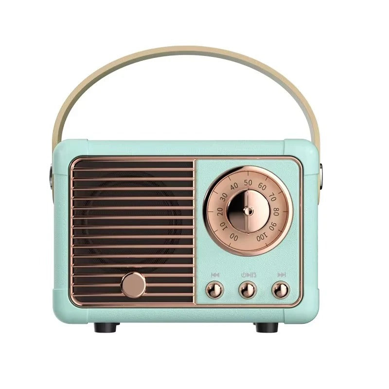 Chic Portable Bluetooth Speaker with Enhanced Bass Performance