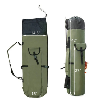 Versatile Fishing Gear Carrier with Shoulder Strap