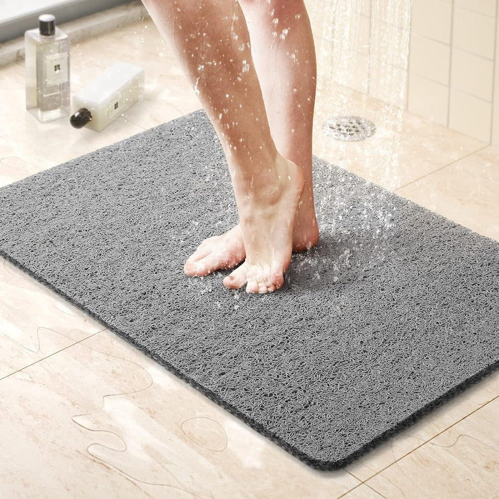 Anti-Slip Bath Mat with Soft, Absorbent Surface