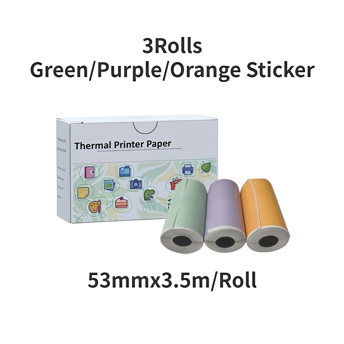 Portable Bluetooth Label and Sticker Printer for Instant Memories
