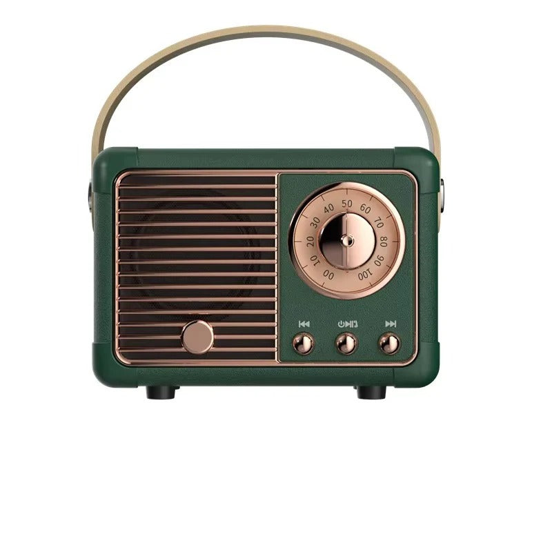 Chic Portable Bluetooth Speaker with Enhanced Bass Performance