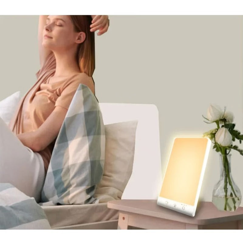 Adjustable Mood Lighting Desk Lamp with Timer and Dual Colors