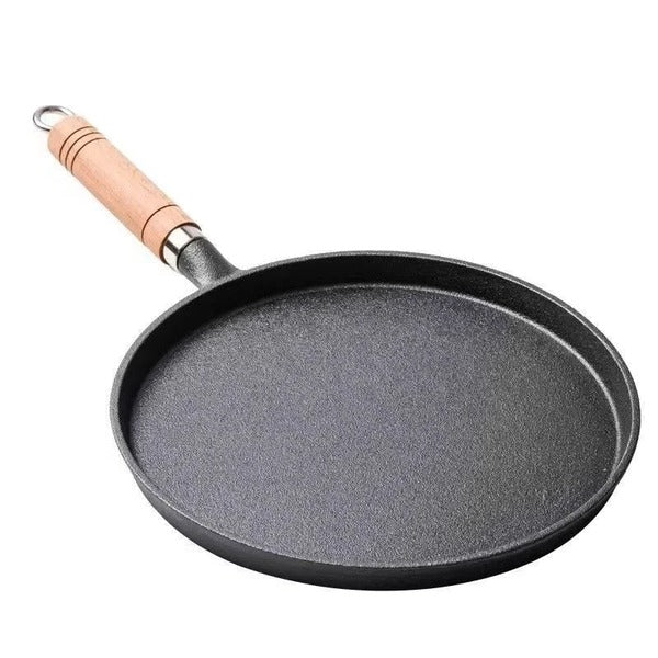 Versatile Cast Iron Pan for Perfect Cooking on Any Heat Source